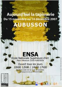 Aujourd'hui la tapisserie Aujourd'hui la tapisserie